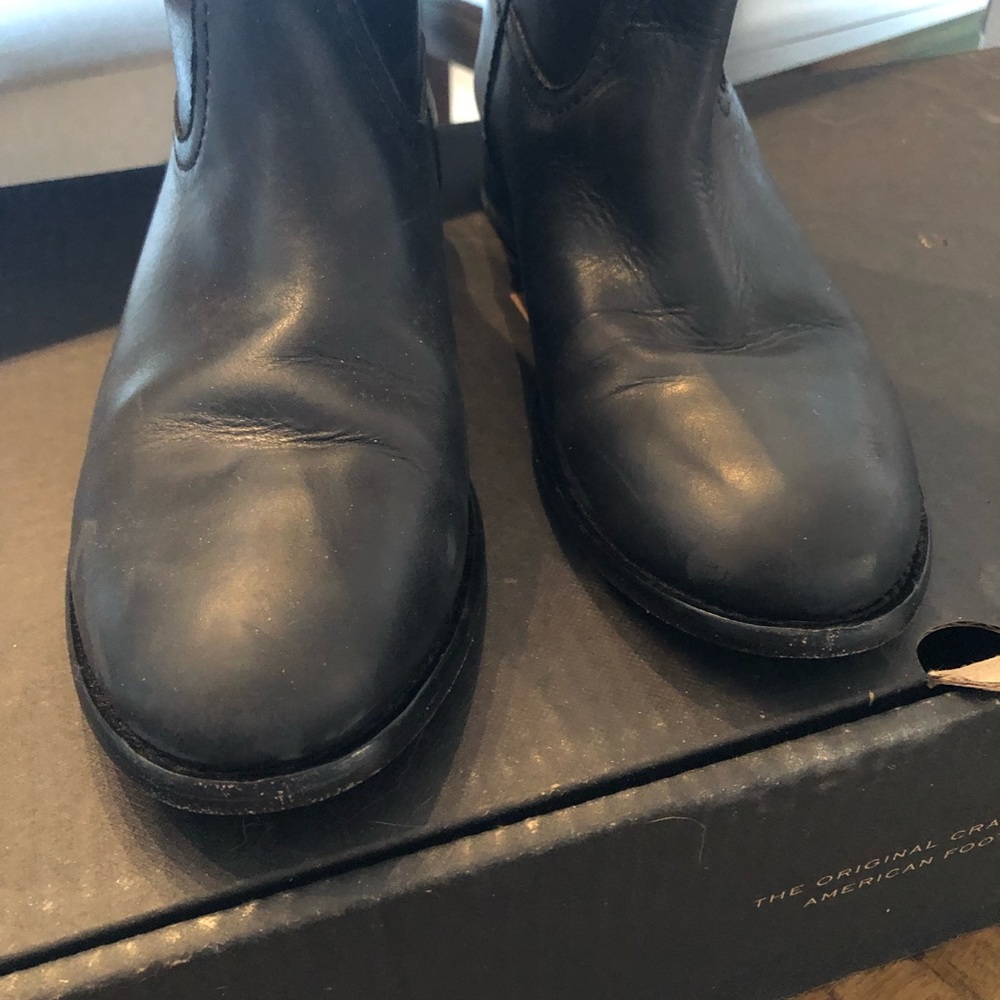 Frye Cara Roper Leather Riding Boots - Picture 4 of 10
